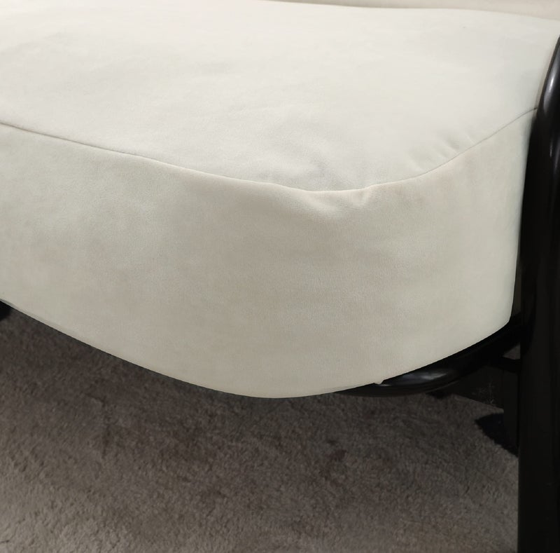 OctoRose Full Size 54x75x8 inch 3 Side Zipper Classic Soft Micro Suede Futon Cover Sofa Daybed Mattress Slipcover (Khaki, Full Size) - Image 4